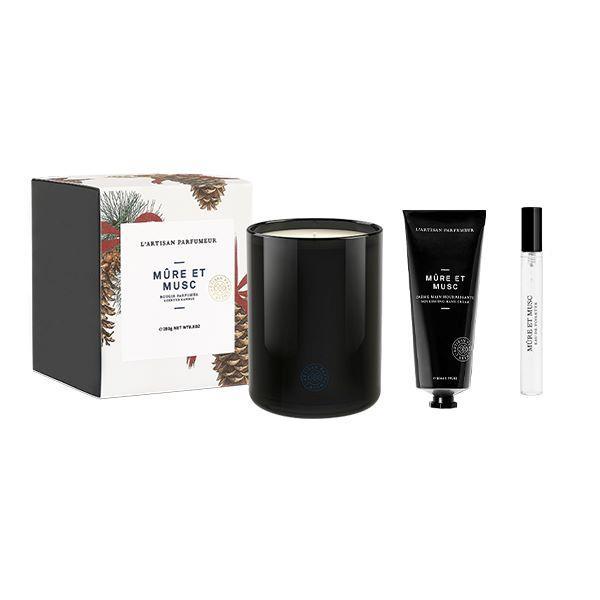 Petit Coffret Cadeau dHiver - Mûre et Musc